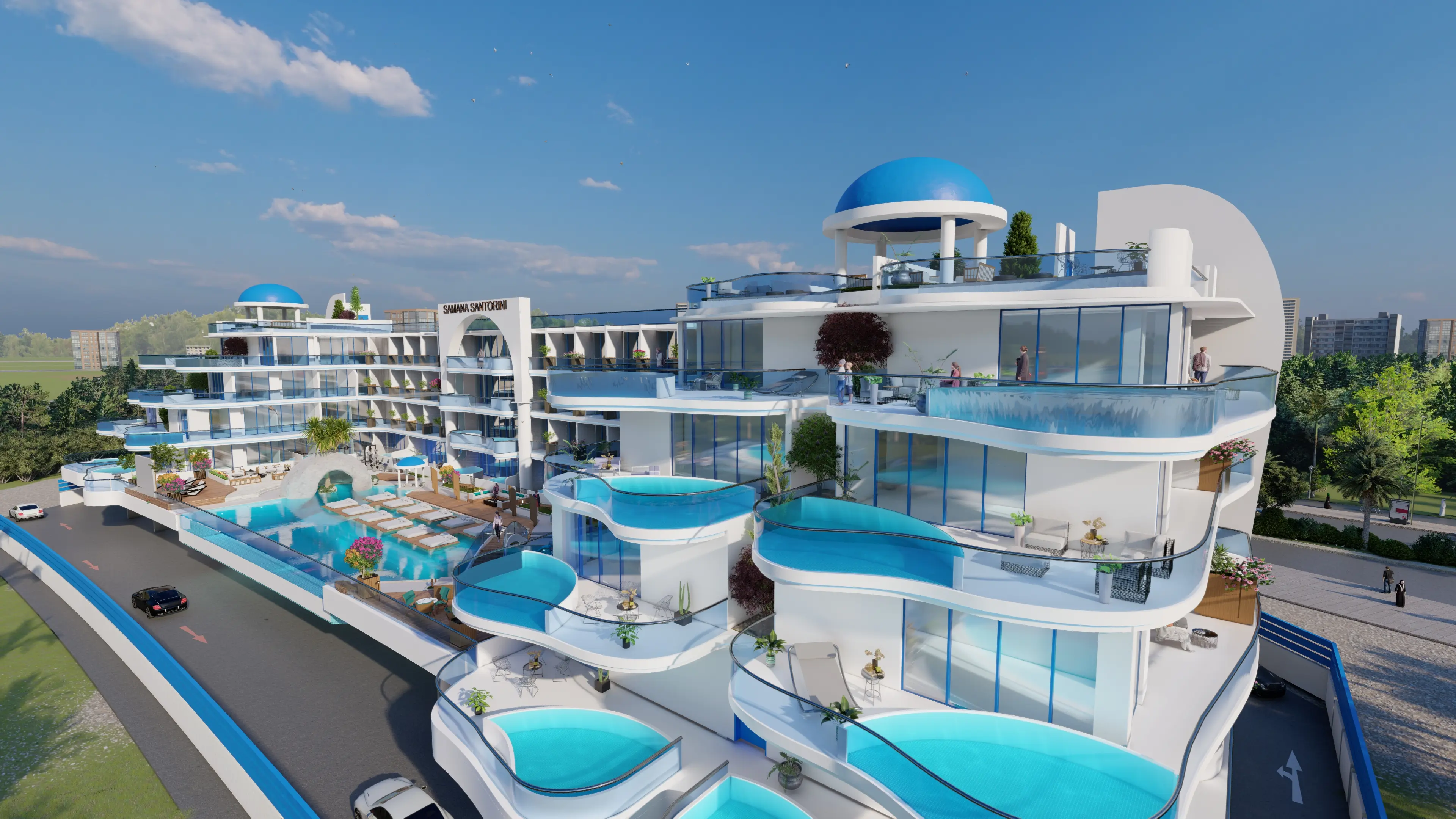 Comprar en Dubai - Santorini by Samana - Construction Update