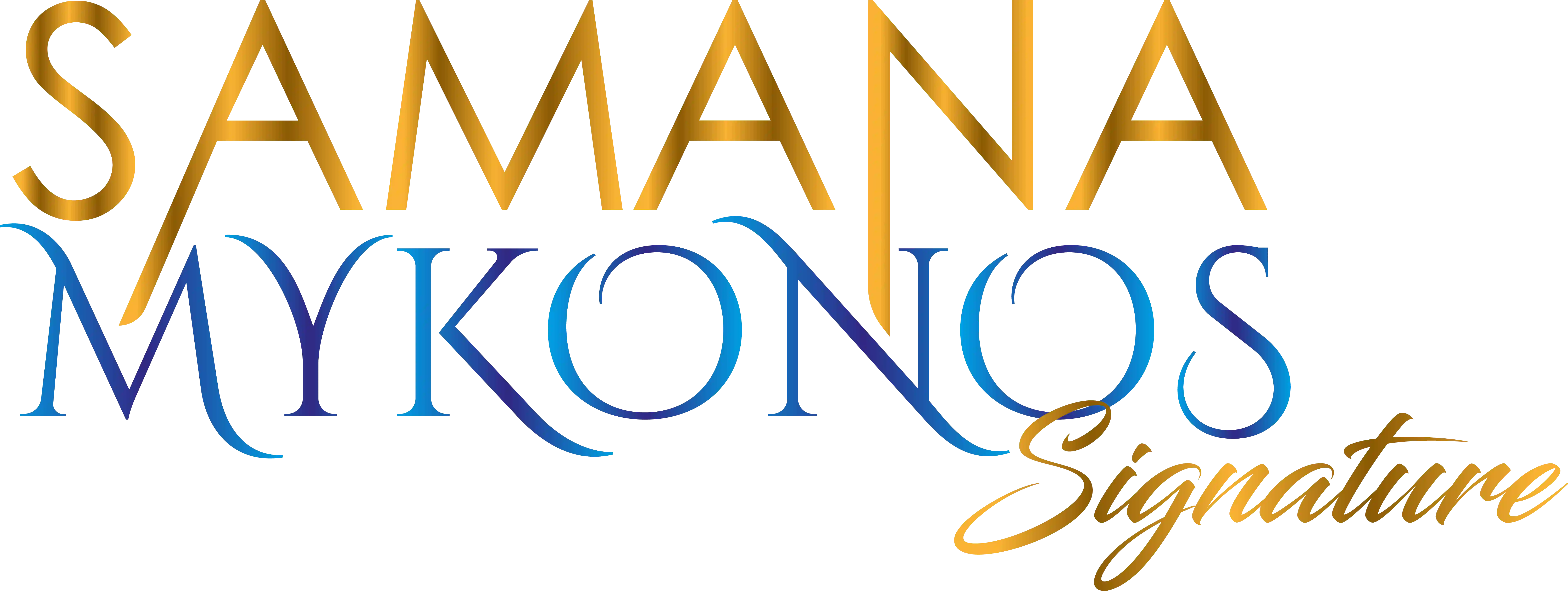 Logo Samana Mykonos Signature
